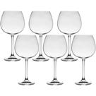 Conjunto 6 taças twiggy vinho cristal bohemia