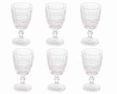 Conjunto 6 Taças Vidro P/ Água 300 ml Libélula Lyor Conjunto 6 Taças Vidro P/ Água 300 ml Libélula Lyor