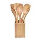 Conjunto 6 Utensílios em Bambu Kenya Conjunto 6 Utensílios em Bambu Kenya