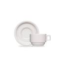 Conjunto 6 Xicaras Cha Com Pires Porcelana BarHotel Germer