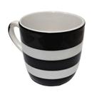Conjunto 6 Xícaras de Café Cerâmica Faixas Pretas 90ml JGXC076 - Hauskraft