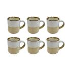 Conjunto 6 Xícaras de Café em Cerâmica 100ml ES0003 BTC