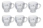 Conjunto 6 Xícaras Mesa Cristal Renaissance Café Chá 200ml Conjunto 6 Xícaras Mesa Cristal Renaissance Café Chá 200ml