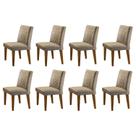 Conjunto 8 Cadeiras Madeira Sofia
