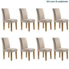 Conjunto 8 Cadeiras para Sala de Jantar Espanha