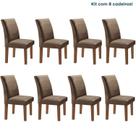 Conjunto 8 Cadeiras para Sala de Jantar Espanha