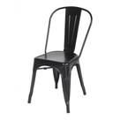 Conjunto 8 Cadeiras Tolix Iron - Design - Preta