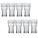 Conjunto 8 Copo de Vidro 470ML Coca-Cola Transparente Nadir