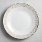 Conjunto 8 Pratos Branco Suflair Dourado Mesa Posta Servir