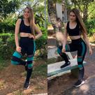 Conjunto Ab Fitness Suplex poliamida