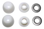 Conjunto Acabamento Fixacao Bacia/Bide Suspenso Branco Gelo - SBS0117