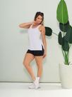 Conjunto Academia Esportivo Fitness Camiseta Regata Tapa Bumbum e Short Legging Cintura Alta