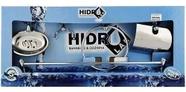 Conjunto Acessórios Acabamento Hidrolar Banheiro 5p Inox Cor Prateado