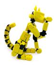 Conjunto Action Cat T13 Action Cat Robot impresso em 3D em amarelo