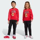 Conjunto Adidas Disney Mickey Infantil Vermelho