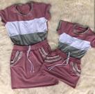 Conjunto adulto tamanho único P ao GG