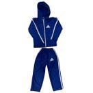 Conjunto Agasalho Outono-Inverno Infantil Juvenil Flanelado
