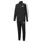 Conjunto Agasalho Puma Baseball Tricot Suit Preto E Branco