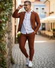 Conjunto Alfaiataria Premium Lisa Masculino Com Lycra Tradicional Bengaline