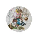 Conjunto Alleanza de 6 Pratos Sobremesa Easter Vintage - LHD LOUÇAS Conjunto Alleanza de 6 Pratos Sobremesa Easter Vintage - LHD LOUÇAS