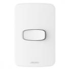Conjunto Alumbra Gracia 4X2 Branco Com Placa 1 Paralelo 85323
