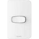 Conjunto Alumbra Gracia 4X2 Branco Com Placa 1 Simples 85322