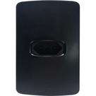 Conjunto Alumbra Gracia Maxx 4X2 Preto Com Placa 1 Tomada 10A 85680 Conjunto Alumbra Gracia Maxx 4X2 Preto Com Placa 1 Tomada 10A 85680