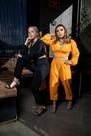 Conjunto amarelo e preto
