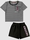 Conjunto Amazing Feminino Infantil Duduka Kahua Kids
