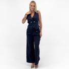 Conjunto Analiss Shine Alfaiataria Colete e Calça Wide Leg Feminino