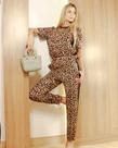 Conjunto Animal Print Onça