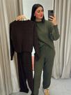 Conjunto antonella tricot mousse