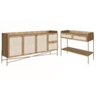 Conjunto Aparador E Buffet Palhinha 28936x28935 Linha Oslo Hanover Artesano