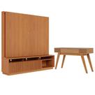 Conjunto Aparador para sala com Home Estante Iris Freijo