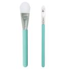 Conjunto aplicador de máscara facial MODA Spa com espátula grande redonda e pequena