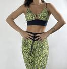 Conjunto Argola Onça Empina - Legging e Cropped com Alça Regulável Conjunto Argola Onça Empina - Legging e Cropped com Alça Regulável