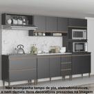 Conjunto armários de cozinha modulada 5 peças 2,80m CJ30-019 Semplicitá Móveis