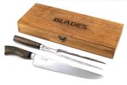 Conjunto Artesanal Blades Brasil First Class Inox 10 pol