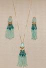 Conjunto Artesanal Cascata Colar + Brinco Conjunto Artesanal Cascata Colar + Brinco