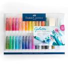 Conjunto artístico Faber-Castell Gelatos 28 lápis de cor em aquarela