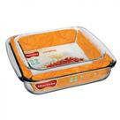 Conjunto assadeiras quadradas 2peças sempre 1,8/1,1l nadir