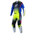 Conjunto ASW Image Cronos Preto Amarelo Fluo Azul