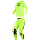 Conjunto asw image minimal amarelo fluor tamanho:48/gg