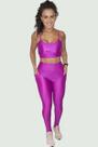 Conjunto Atlética Top Alças Regulável e Calça com Bolsos Gaia