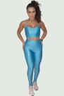 Conjunto Atlética Top Alças Regulável e Calça com Bolsos Laguna
