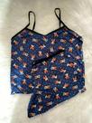 Conjunto baby doll adulto com estampas variadas,