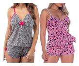 Conjunto Baby Doll Feminino Pijama C57