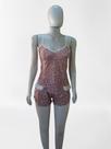Conjunto babydol onça
