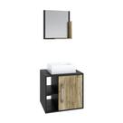 Conjunto Balcão C-cuba Q32 E Espelheira Soft 500 Preto ônix C-branco Chess Preto ônix C-carvalho Conjunto Balcão C-cuba Q32 E Espelheira Soft 500 Preto ônix C-branco Chess Preto ônix C-carvalho