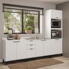 Conjunto Balcões Miami Loft Carraro Branco
